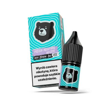 Salt TPD GO Bears 20 mg 8 ml - Fresh Menthol Mojito Ice