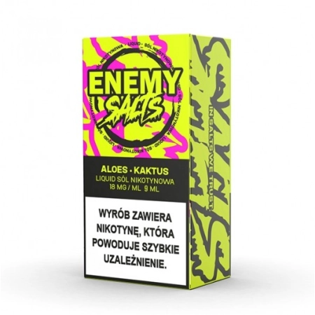 Salt TPD Enemy Salts 18 mg 9 ml - Aloes Kaktus
