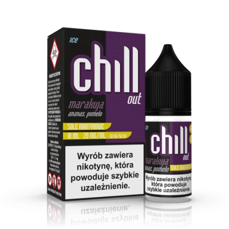 Salt TPD Chill Out 20 mg 10 ml - Marakuja Ananas Pomelo Ice