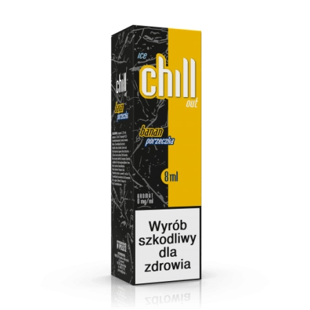 Longfill Chill Out 8/10 - Banan Porzeczka Ice