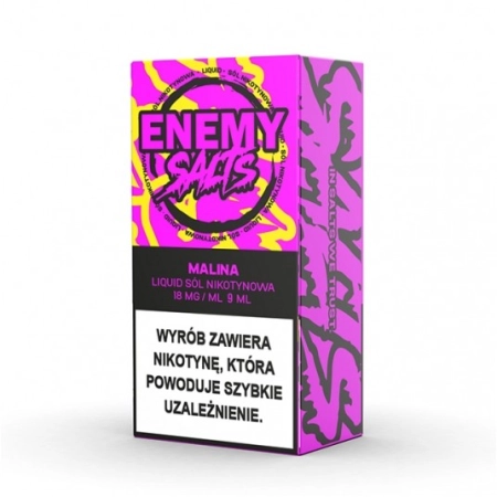 Salt TPD Enemy Salts 18 mg 9 ml - Malina