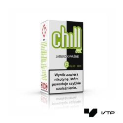 LIQUID CHILL OUT - Jabłko kwaśne 6mg 10ml