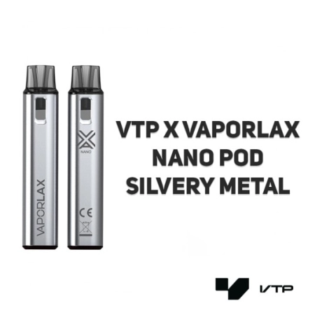 POD Vaporlax Nano - Silvery Metal