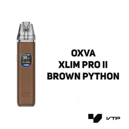OXVA Xlim Pro II Kit - Brown Python
