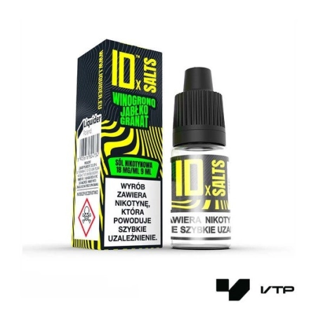 Liquid IDx SALTS - Winogrono, Jabłko 18 mg 9 ml
