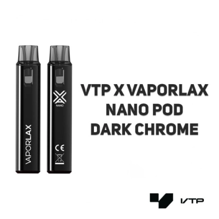 POD Vaporlax Nano - Dark Chrome