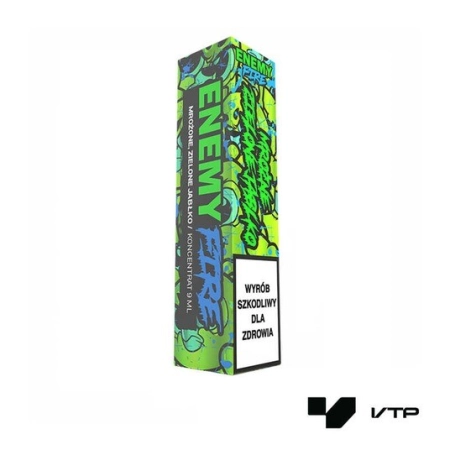 Longfill Enemy Fire - Mroż Ziel Jabł 9/10 ml