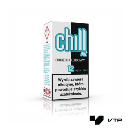 LIQUID CHILL OUT - Cukierek lodowy 12 mg 10ml