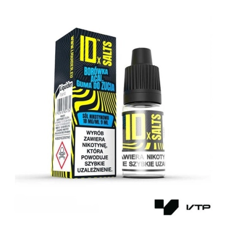 Liquid IDx SALTS - Borówka Acai Gum 18mg 9 ml