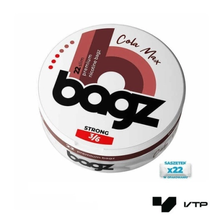 Woreczki nikotynowe BAGZ STRONG - Cola Max 20mg/g