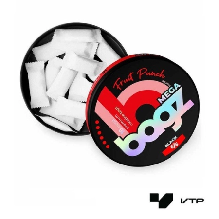 Woreczki nikotynowe BAGZ BLACK MEGA - Fruit Punch 20mg/g
